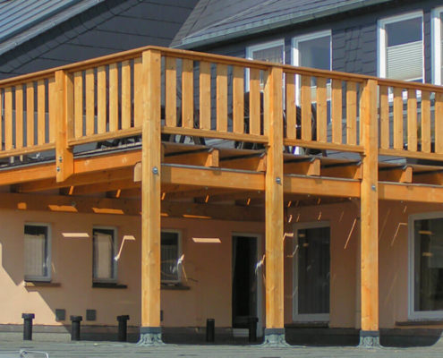 Balkone und Terassen - WMK Holzbau und Zimmerei